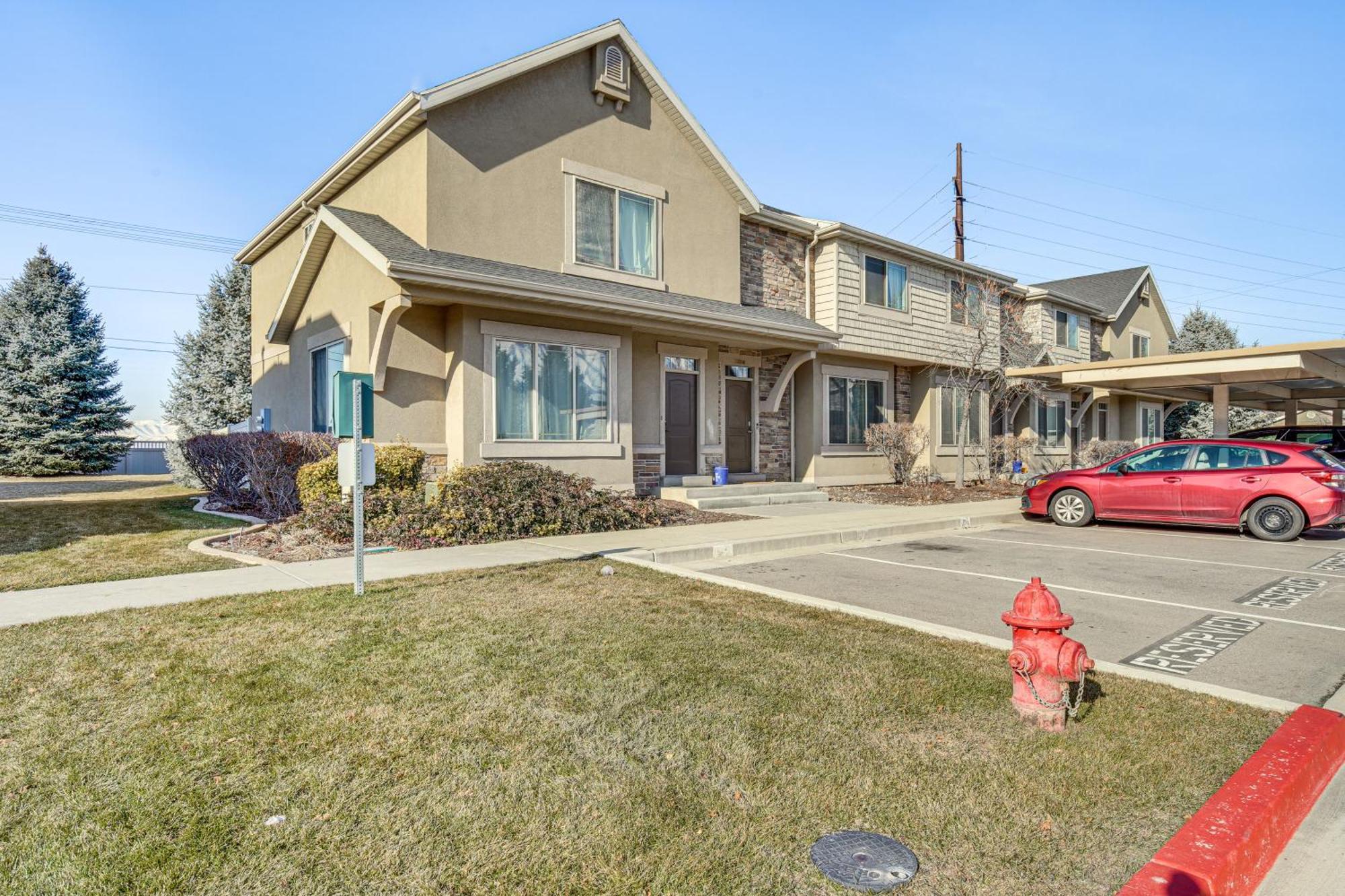 Charming Orem Townhome 5 Mi To Byu! מראה חיצוני תמונה